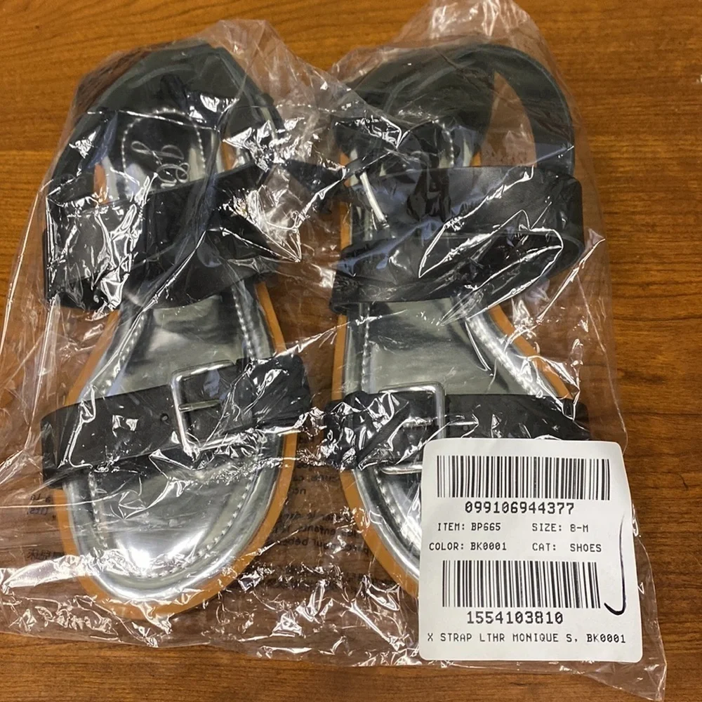 J Crew Sorrento made-in-Italy cross-strap sandals in leather Item BP665
